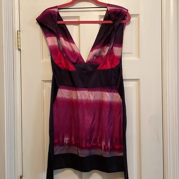 Bebe Silk Mini Dress - Picture 3 of 6